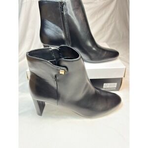 Alfani PAAMP Black‎ Heeled Ankle Boots Size 11M